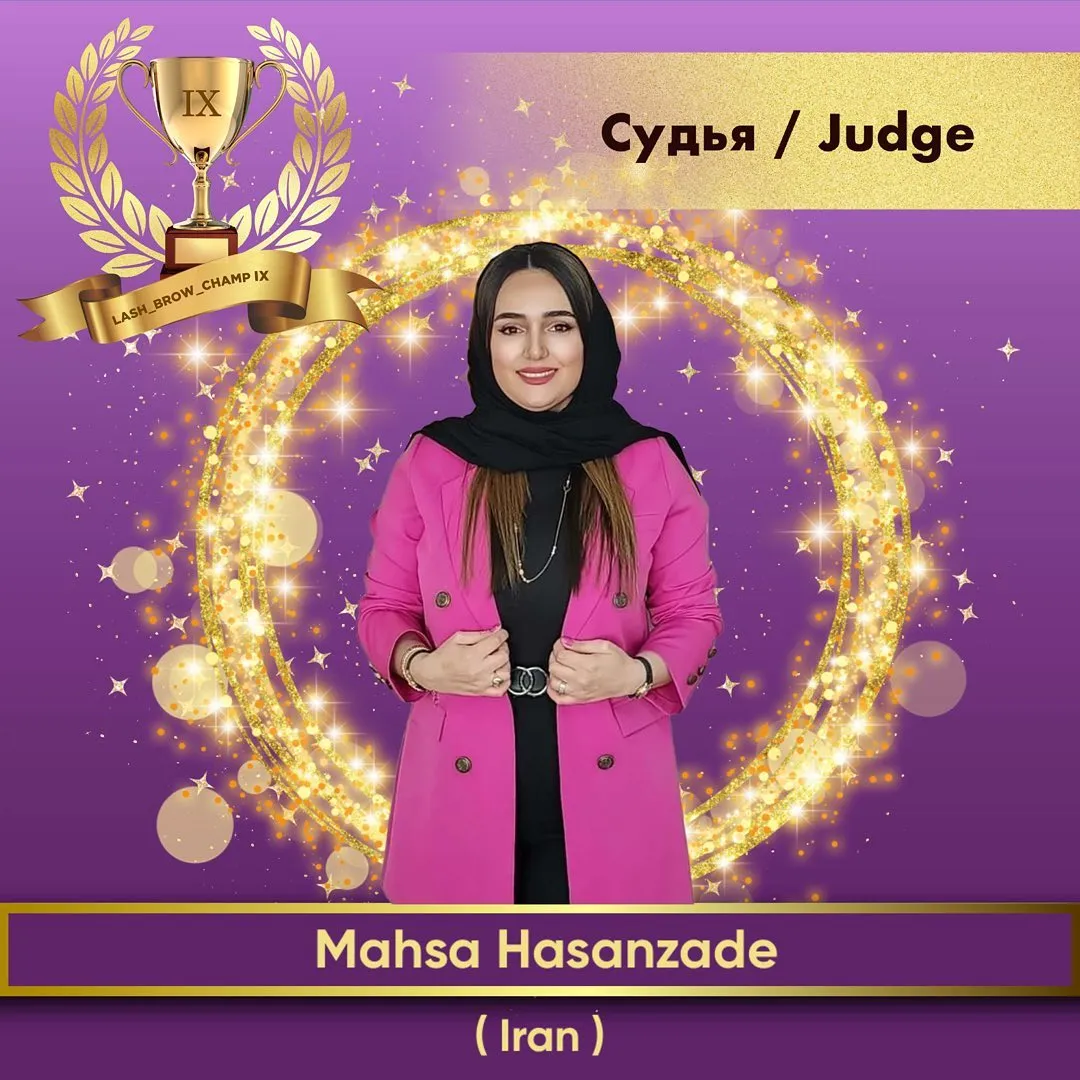 Mahsa Hasanzade — WBC judge banner, season 9