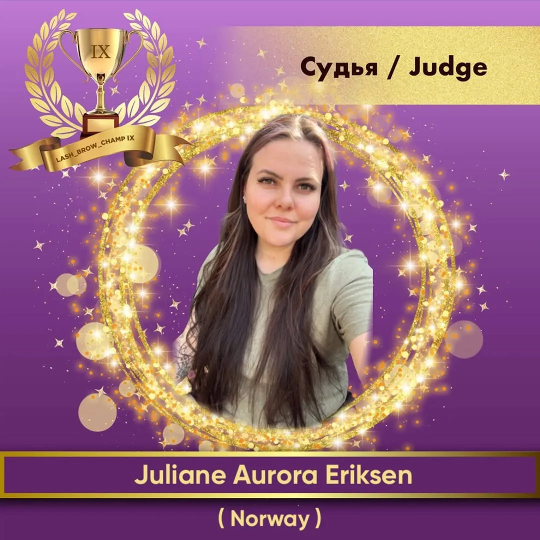 Juliane Aurora Eriksen — WBC judge banner, season 9