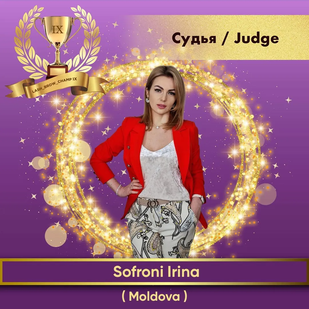 Sofroni Irina — WBC judge banner, season 9
