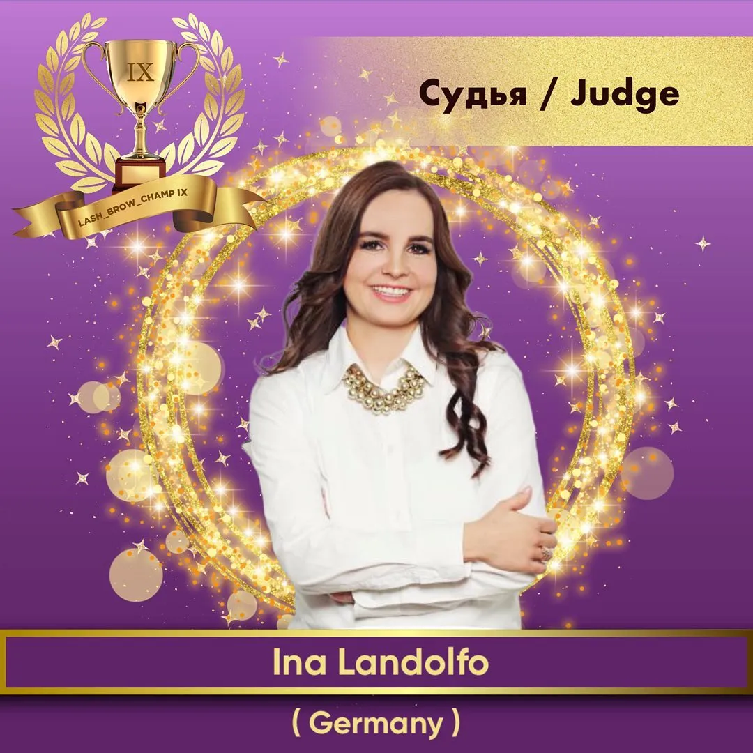 Ina Landolfo — WBC judge banner, season 9