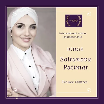 Soltanova Patimat — WBC judge banner