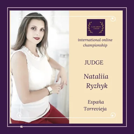 Nataliia Ryzhyk — WBC judge banner