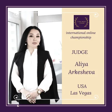 Aliya Arkesheva — WBC judge banner
