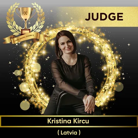 Kristina Voitehoviča — WBC judge banner
