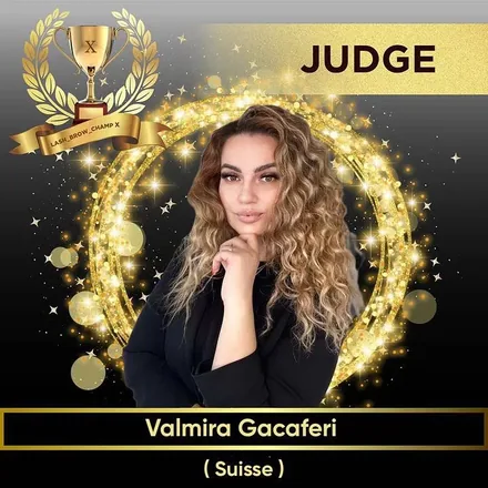 Valmira Gacaferi — WBC judge banner