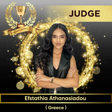 Efstathia Athanasiadou — WBC judge banner