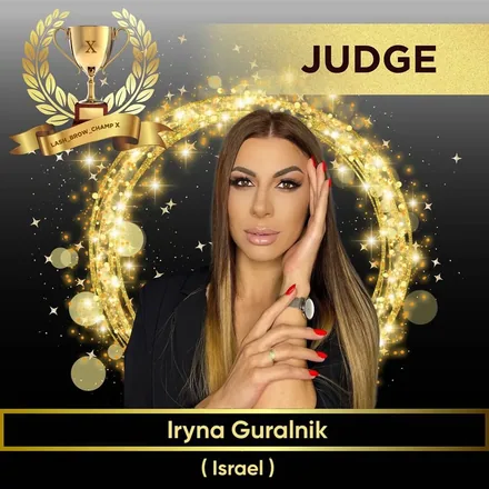 Iryna Guralnik — WBC judge banner