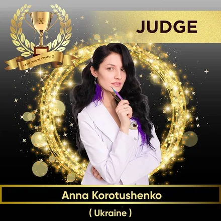 Anna Korotushenko — WBC judge banner