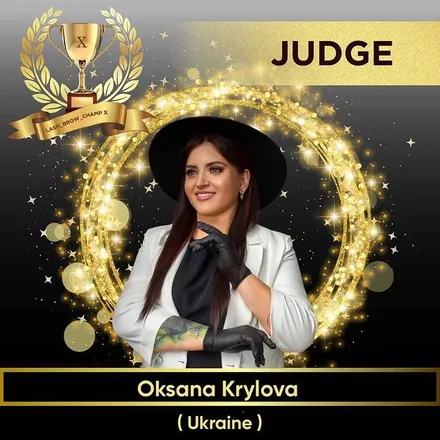 Oksana Krylova — WBC judge banner