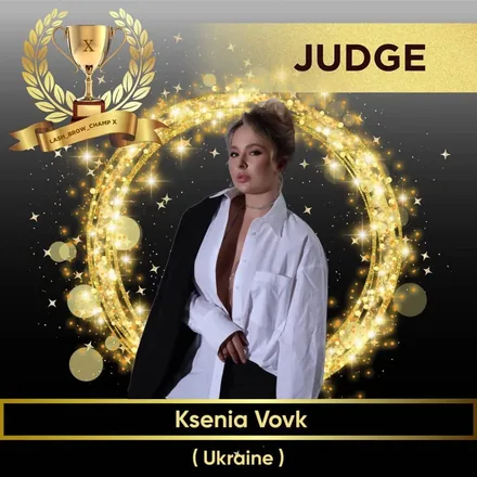 Ksenia Vovk — WBC judge banner