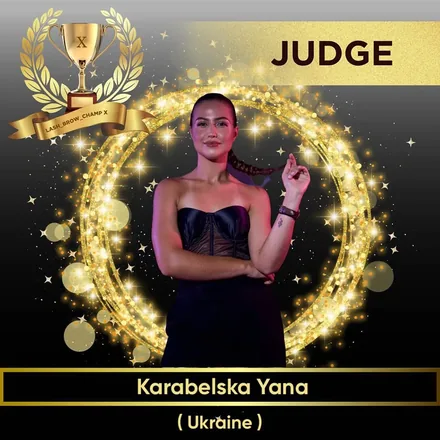 Karabelska Yana — WBC judge banner