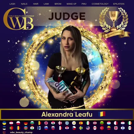 Alexandra Leafu — WBC judge banner