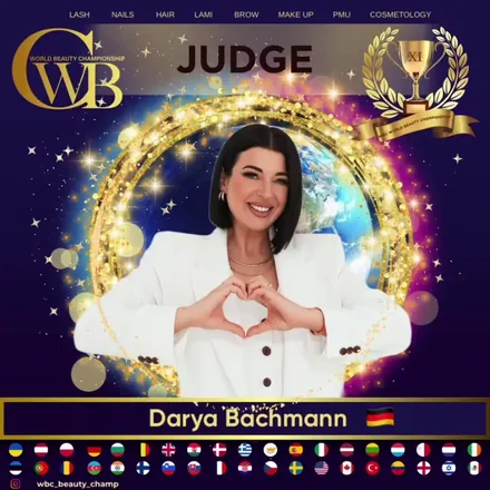 Darya Bachmann — WBC judge banner