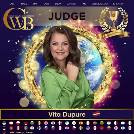 Vita Dupure — WBC judge banner