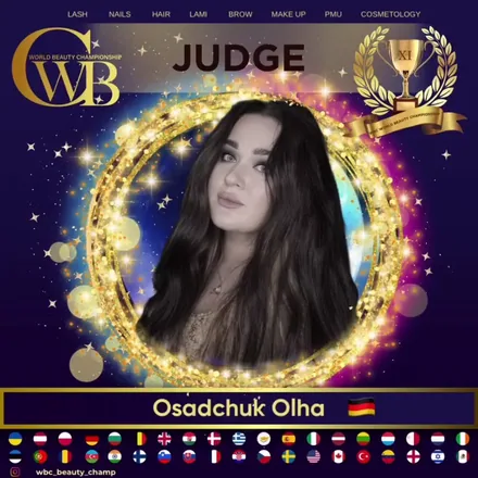 Osadchuk Olha — WBC judge banner