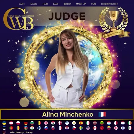 Alina Minchenko — WBC judge banner