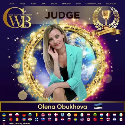 Olena Obukhova — WBC judge banner