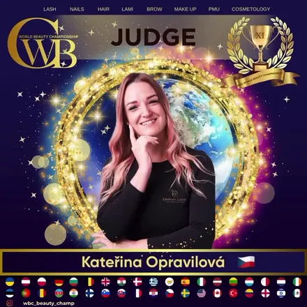 Kateřina Opravilová — WBC judge banner