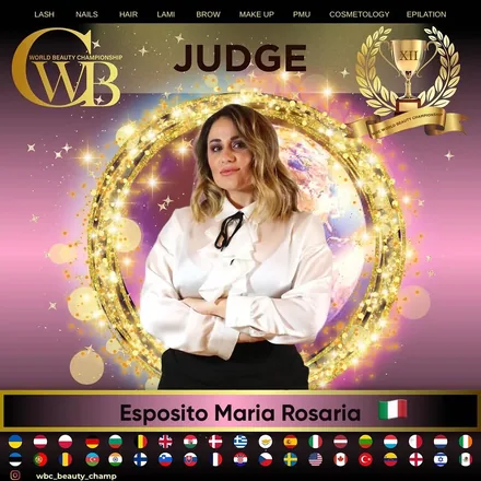 Esposito Maria Rosaria — WBC judge banner