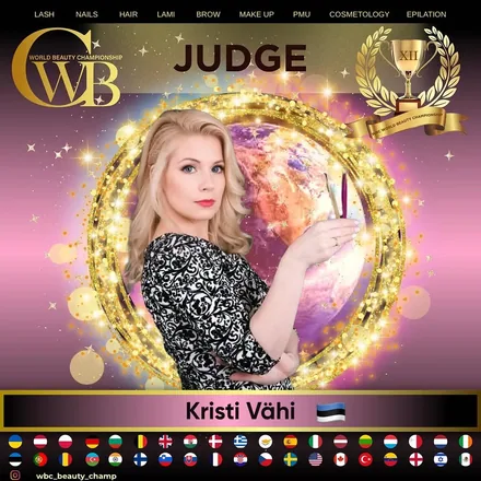 Kristi Vähi — WBC judge banner