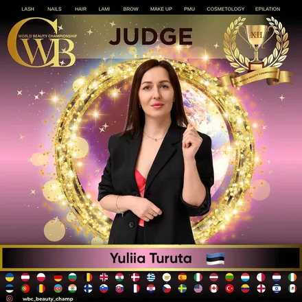 Yuliia Turuta — WBC judge banner
