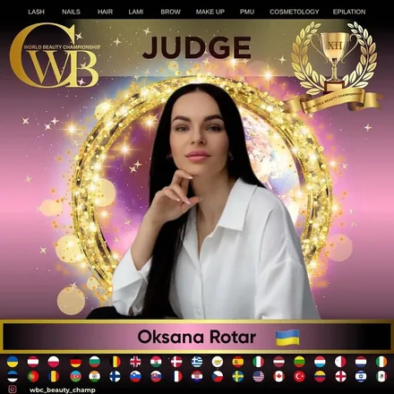 Oksana Rotar — WBC judge banner