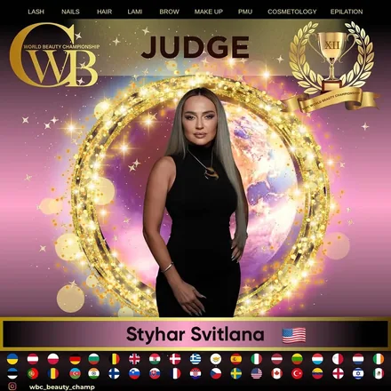 Svitlana Styhar — WBC judge banner