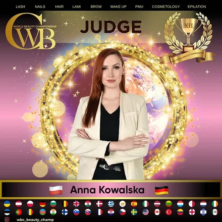 Anna Kowalska — WBC judge banner
