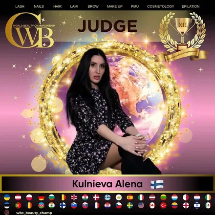 Kulnieva Alena — WBC judge banner