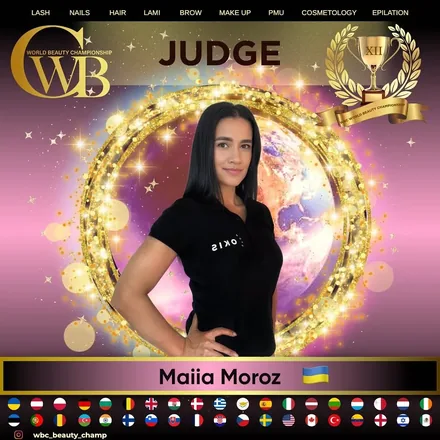 Maiia Moroz — WBC judge banner
