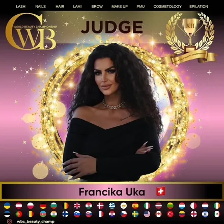 Francika Uka — WBC judge banner