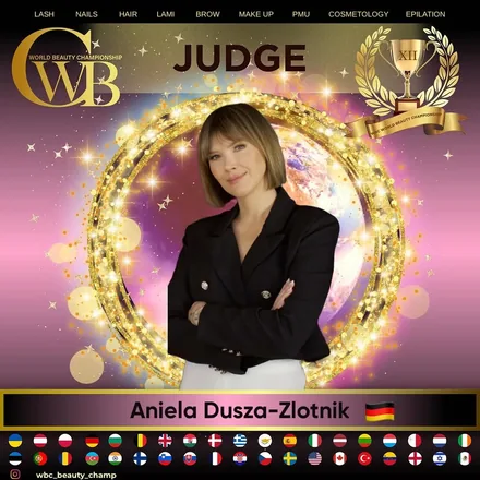 Aniela Dusza-Zlotnik — WBC judge banner