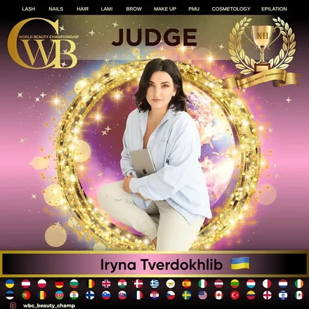 Iryna Tverdokhlib — WBC judge banner