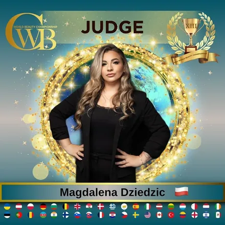 Magdalena Dziedzic — WBC judge banner