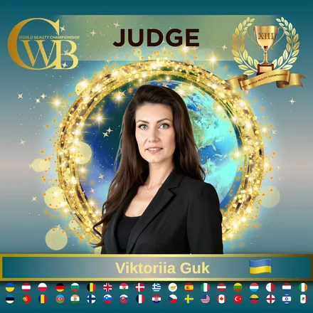 Viktoriia Guk — WBC judge banner
