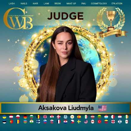 Aksakova Liudmyla — WBC judge banner
