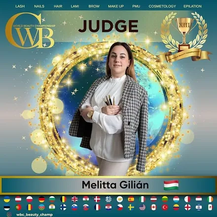 Melitta Gilián — WBC judge banner
