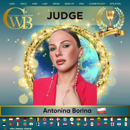 Antonina Borina — WBC judge banner