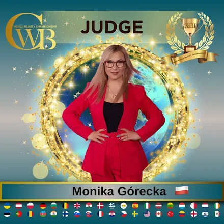 Monika Górecka — WBC judge banner