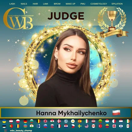 Hanna Mykhailychenko — WBC judge banner