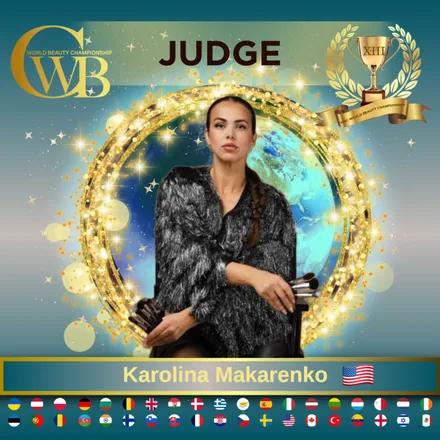 Karolina Makarenko — WBC judge banner