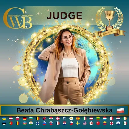 Beata Chrabąszcz-Gołębiewska — WBC judge banner