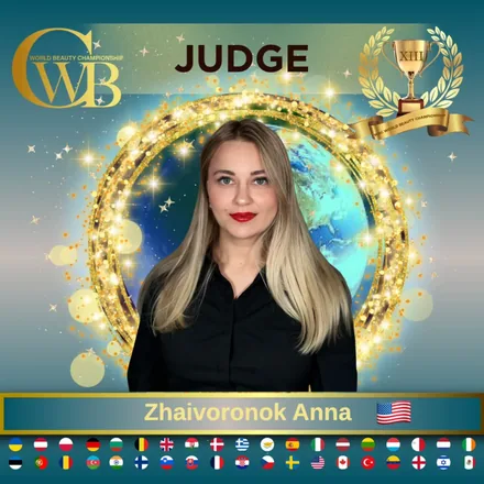 Zhaivoronok Anna — WBC judge banner