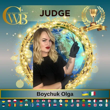 Boichuk Olga — WBC judge banner