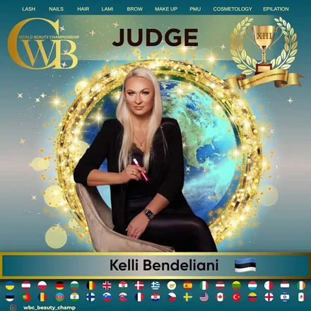 Kelli Bendeliani — WBC judge banner
