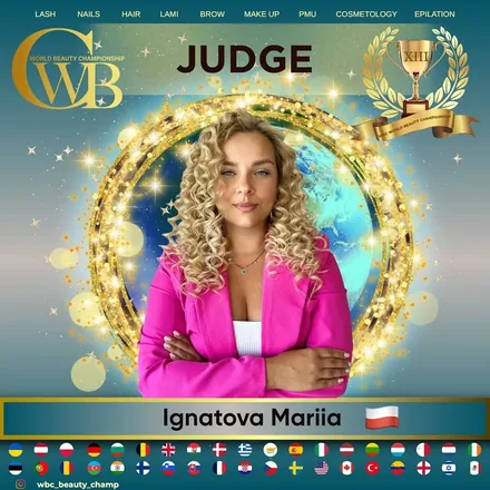 Ignatova Mariia — WBC judge banner