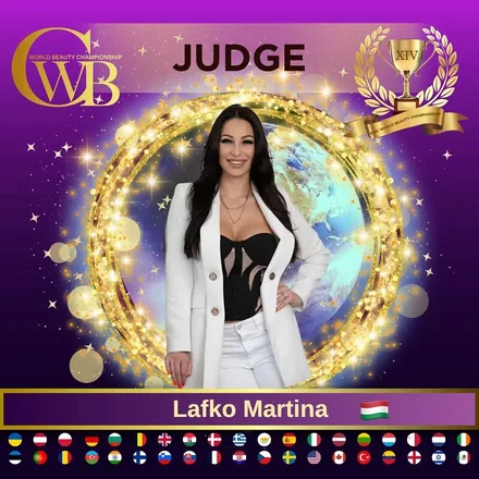 Lafkó Martina — WBC judge banner