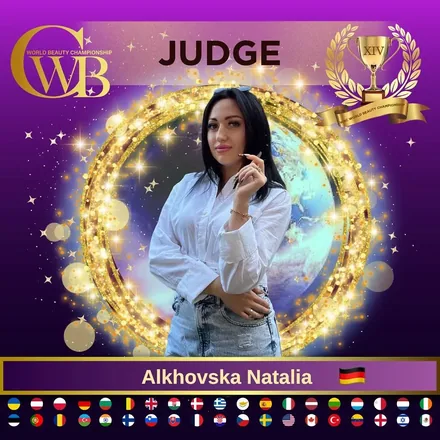 Alkhovska Natalia — WBC judge banner