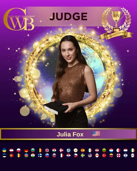 Julia Fox — WBC judge banner