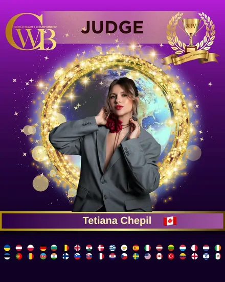 Tetiana Chepil — WBC judge banner